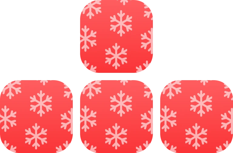 Red candy block